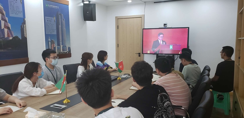 重慶工程公司組織觀看集團(tuán)成立70周年大會(huì)直播 重慶工程公司組織觀看集團(tuán)成立70周年大會(huì)直播